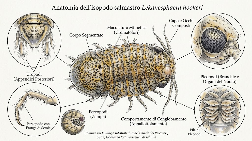 La pallina corazzata del mare: il crostaceo isopode Lekanesphaera